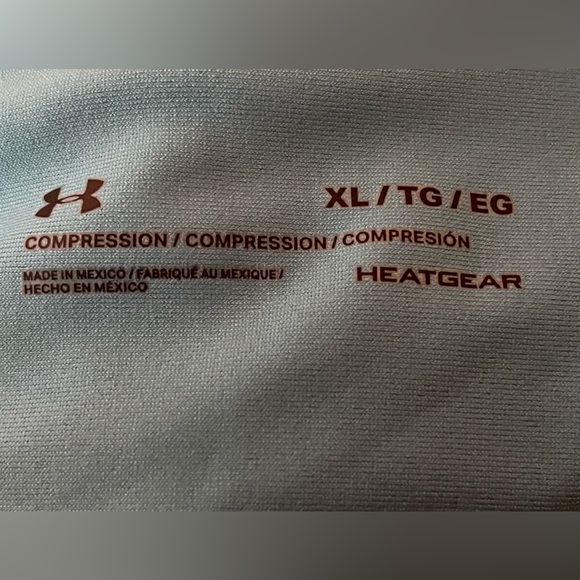 Under Armour EUC Compression Heat Gear Teal and Blue Leggings. Women’s size XL - Picture 10 of 13